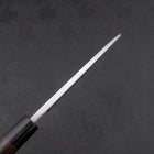 Deba Blue Steel #2 Damascus Shitan Handle 165mm-[Musashi]-[Japanese-Kitchen-Knives]