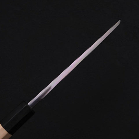 Deba Blue Steel #2 Kasumi Buffalo Magnolia Handle 180mm-[Musashi]-[Japanese-Kitchen-Knives]