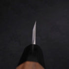 Deba Blue Steel #2 Kasumi Walnut Handle 120mm-[Musashi]-[Japanese-Kitchen-Knives]