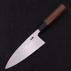 Deba Blue Steel #2 Kasumi Walnut Handle 150mm-[Musashi]-[Japanese-Kitchen-Knives]