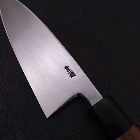 Deba Blue Steel #2 Kasumi Walnut Handle 150mm-[Musashi]-[Japanese-Kitchen-Knives]