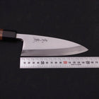 Deba Blue Steel #2 Kasumi Walnut Handle 150mm-[Musashi]-[Japanese-Kitchen-Knives]