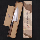 Deba Blue Steel #2 Kasumi Walnut Handle 150mm-[Musashi]-[Japanese-Kitchen-Knives]