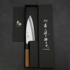 Deba Blue Steel #2 Kasumi Walnut Handle 150mm-[Musashi]-[Japanese-Kitchen-Knives]