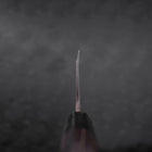 Deba Blue Steel #2 Kurouchi Buffalo Ebony Handle 270mm - Thick-[Musashi]-[Japanese-Kitchen-Knives]