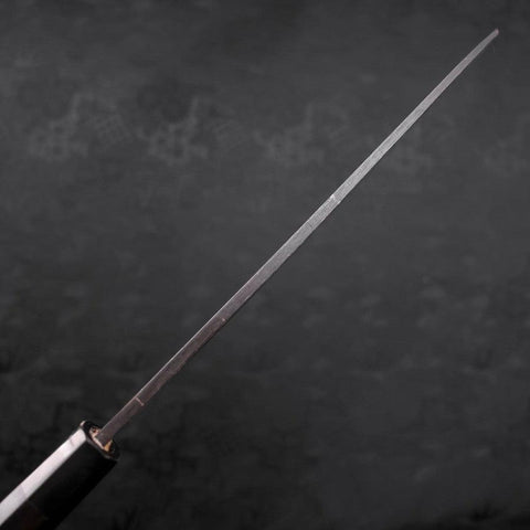 Deba Blue Steel #2 Kurouchi Buffalo Ebony Handle 270mm - Thick-[Musashi]-[Japanese-Kitchen-Knives]