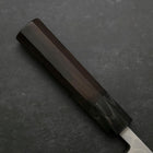 Deba Blue Steel #2 Suminagashi Buffalo Ebony Handle 150mm-[Musashi]-[Japanese-Kitchen-Knives]