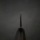 Deba Blue Steel #2 Suminagashi Buffalo Ebony Handle 180mm-[Musashi]-[Japanese-Kitchen-Knives]