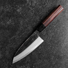 Deba Double Bevel Blue Steel #2 Kurouchi Shitan Handle 150mm (5.9”)-[Musashi]-[Japanese-Kitchen-Knives]