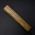 Deba Double Bevel White Steel #2 Kurouchi Oak Handle 180mm-[Musashi]-[Japanese-Kitchen-Knives]
