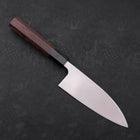 Deba Left Hand AUS-10 Polished Buffalo Wenge Handle 150mm-[Musashi]-[Japanese-Kitchen-Knives]