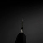 Deba Silver Steel #3 Kasumi Buffalo Ebony Handle 165mm-[Musashi]-[Japanese-Kitchen-Knives]