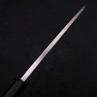 Deba Silver Steel #3 Kasumi Buffalo Ebony Handle 165mm-[Musashi]-[Japanese-Kitchen-Knives]