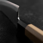 Deba Silver Steel #3 Kasumi Buffalo Magnolia Handle 120mm-[Musashi]-[Japanese-Kitchen-Knives]