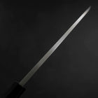 Deba Silver Steel #3 Kasumi Buffalo Teak Handle 180mm-[Musashi]-[Japanese-Kitchen-Knives]