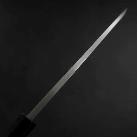 Deba Silver Steel #3 Kasumi Buffalo Teak Handle 180mm-[Musashi]-[Japanese-Kitchen-Knives]