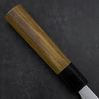 Deba Silver Steel #3 Kasumi Buffalo Teak Handle 180mm-[Musashi]-[Japanese-Kitchen-Knives]