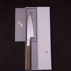 Deba Silver Steel #3 Walnut Handle 135mm-[Musashi]-[Japanese-Kitchen-Knives]