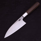 Deba Silver Steel #3 Walnut Handle 150mm-[Musashi]-[Japanese-Kitchen-Knives]
