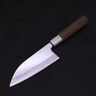 Deba Silver Steel #3 Walnut Handle 150mm-[Musashi]-[Japanese-Kitchen-Knives]