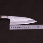 Deba Silver Steel #3 Walnut Handle 150mm-[Musashi]-[Japanese-Kitchen-Knives]