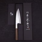 Deba Silver Steel #3 Walnut Handle 150mm-[Musashi]-[Japanese-Kitchen-Knives]