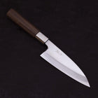 Deba Silver Steel #3 Walnut Handle 150mm-[Musashi]-[Japanese-Kitchen-Knives]