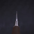 Deba Stainless Clad Blue Steel #2 Walnut Handle 165mm-[Musashi]-[Japanese-Kitchen-Knives]
