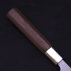 Deba Stainless Clad Blue Steel #2 Walnut Handle 165mm-[Musashi]-[Japanese-Kitchen-Knives]