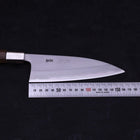 Deba Stainless Clad Blue Steel #2 Walnut Handle 165mm-[Musashi]-[Japanese-Kitchen-Knives]