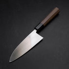 Deba VG-10 Damascus Buffalo Teak Handle 165mm-[Musashi]-[Japanese-Kitchen-Knives]