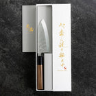Deba VG-10 Nashiji Buffalo Walnut Handle 120mm (4.7”)-[Musashi]-[Japanese-Kitchen-Knives]