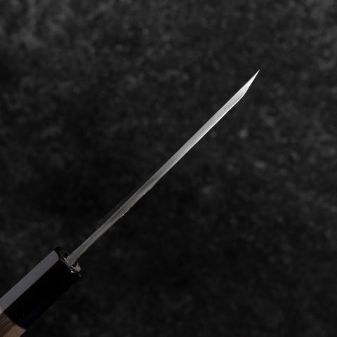 Deba VG-10 Nashiji Buffalo Walnut Handle 90mm (3.5”)-[Musashi]-[Japanese-Kitchen-Knives]
