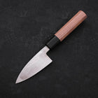 Deba VG-10 Nashiji Walnut Handle 90mm-[Musashi]-[Japanese-Kitchen-Knives]