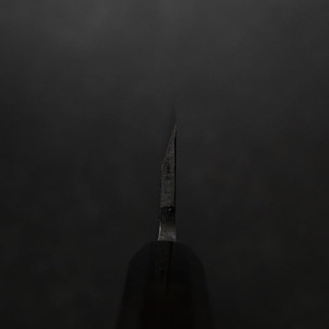 Deba White Steel #2 Kasumi Buffalo Ebony Handle 150mm (5.9”)-[Musashi]-[Japanese-Kitchen-Knives]