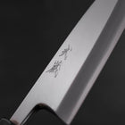 Deba White Steel #2 Kasumi Buffalo Ebony Handle 165mm (6.5”)-[Musashi]-[Japanese-Kitchen-Knives]