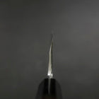 Deba White Steel #2 Kasumi Buffalo Ebony Handle 180mm (7”)-[Musashi]-[Japanese-Kitchen-Knives]