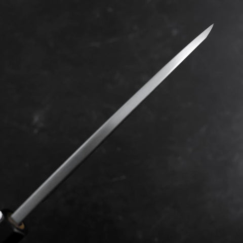 Deba White Steel #2 Kasumi Buffalo Teak Handle 165mm (6.5”)-[Musashi]-[Japanese-Kitchen-Knives]
