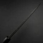 Deba White Steel #2 Kurouchi Buffalo Ebony Handle 180mm (7”)-[Musashi]-[Japanese-Kitchen-Knives]