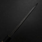 Deba White Steel #2 Kurouchi Tsuchime Cherry Handle 165mm (6.5”)-[Musashi]-[Japanese-Kitchen-Knives]