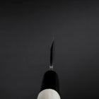 Deba White Steel #2 Nashiji Magnolia Handle 105mm-[Musashi]-[Japanese-Kitchen-Knives]