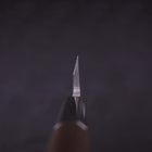 Deba White Steel #1 Walnut Handle 150mm-[Musashi]-[Japanese-Kitchen-Knives]