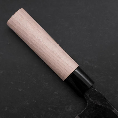 Deba White Steel #2 Kurouchi Magnolia Handle 165mm-[Musashi]-[Japanese-Kitchen-Knives]