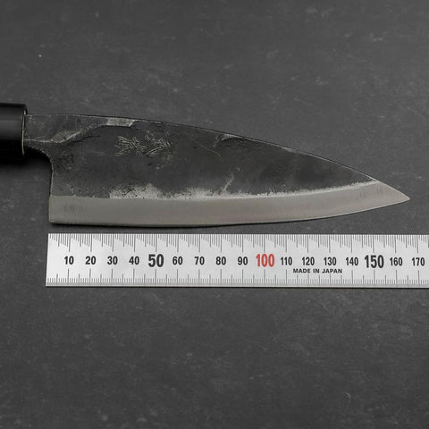 Deba White Steel #2 Kurouchi Magnolia Handle 165mm-[Musashi]-[Japanese-Kitchen-Knives]