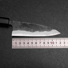 Funayuki Blue Steel #2 Kurouchi Walnut Handle 120mm-[Musashi]-[Japanese-Kitchen-Knives]