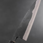 Funayuki Blue Steel #2 Kurouchi Buffalo Magnolia Handle 150mm-[Musashi]-[Japanese-Kitchen-Knives]