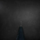 Funayuki Blue Steel #2 Kurouchi Dark Blue Urushi Handle 145mm-[Musashi]-[Japanese-Kitchen-Knives]