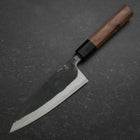Funayuki Blue Steel #2 Kurouchi Walnut Handle 150mm-[Musashi]-[Japanese-Kitchen-Knives]