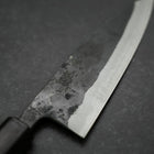 Funayuki Blue Steel #2 Kurouchi Walnut Handle 150mm-[Musashi]-[Japanese-Kitchen-Knives]