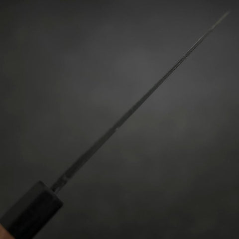 Funayuki Blue Steel #2 Kurouchi Walnut Handle 150mm-[Musashi]-[Japanese-Kitchen-Knives]
